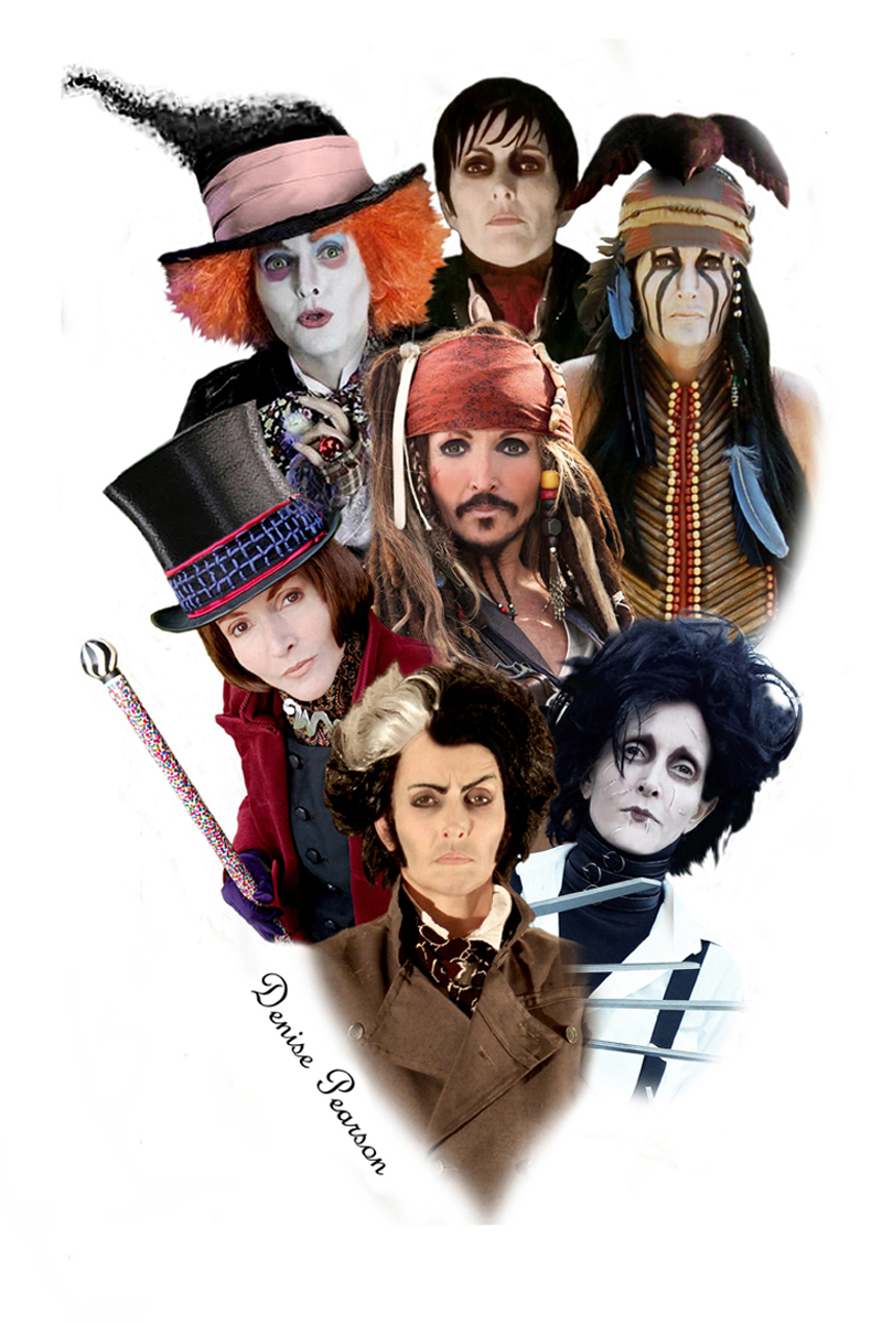 COLLAGE of CHARACTERS